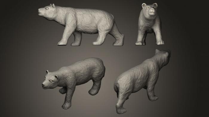 Animal figurines (STKJ_0094) 3D model for CNC machine